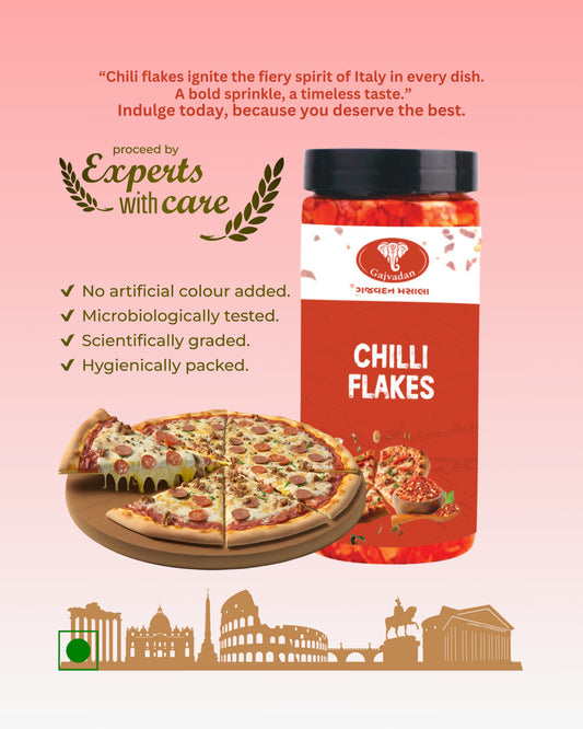 Chili Flakes & Oregano 90g Each