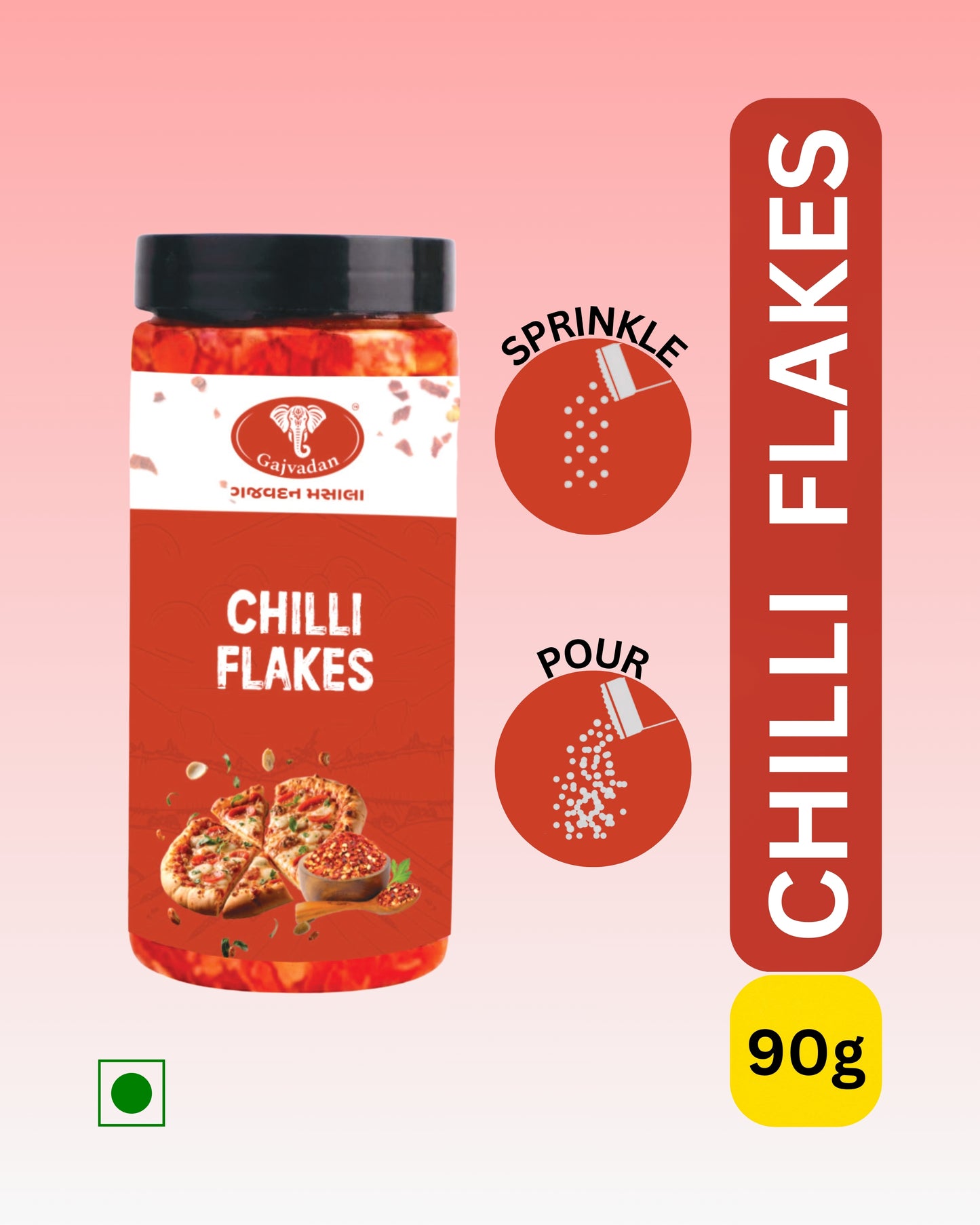Chili Flakes & Oregano 90g Each
